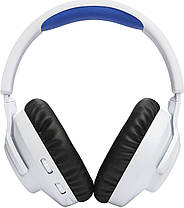 Bluetooth Stereo JBL QUANTUM 360P Console Wireless (JBLQ360PWLWHTBLU) White/Blue UA, фото 5