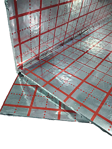 Екструдер для теплої водяної підлоги 50мм з розміткою для укладання труби