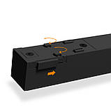 Світильник МАГНІТНИЙ трековий VIDEX LD430B 10.5W 30cm 4000K 48V Black, фото 2