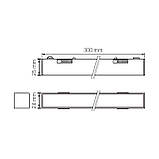 Світильник МАГНІТНИЙ трековий VIDEX LD430B 10.5W 30cm 4000K 48V Black, фото 4