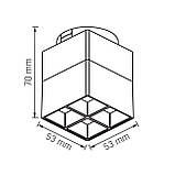 Світильник МАГНІТНИЙ трековий VIDEX LE24B 7.5W 4000K 48V Black, фото 2
