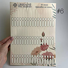 Наклейки для тіпс Lilly Beaute №06