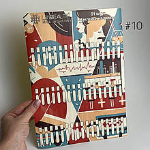 Наклейки для тіпс Lilly Beaute №10