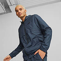 Вітровка Puma Essentials Solid Windbreaker 847484 14 (темно-синій, спортивна, чоловіча, з підкладкою, пума)