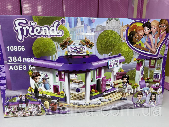 Конструктор Арт кафе Эммы мороженное, для девочки лего френдс 10856 (ID ...