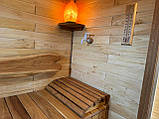 Дерев'яна мобільна Баня-Квадро квадро 4 метри "LNK", фото 6