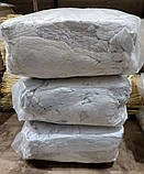 Ганчір'я обтиральне біле бавовняне: футболки, дитячі речі, сорочки (до10%) уп. поліетилен 10кг для роботи з розчинником та фарбами, фото 8