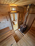 Дерев'яна мобільна Баня-Квадро квадро 4 метри "LNK", фото 9