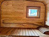 Дерев'яна мобільна Баня-Квадро квадро 4 метри "LNK", фото 10