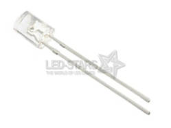 Світлодіод 5 мм. FYL-5042 WWC/S (тепло-білий, прозорий), 100° FORYARD