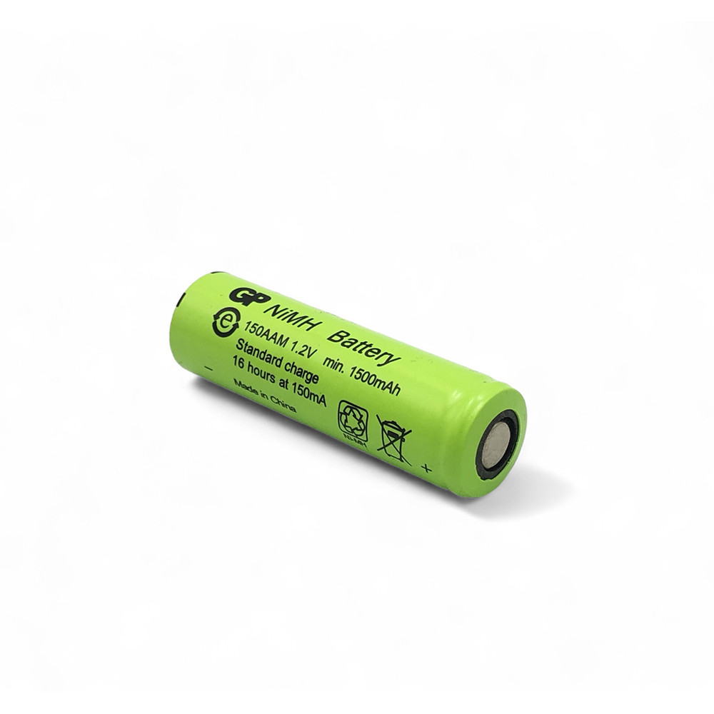 Промисловий NiMh акумулятор AA (HR6) GP 1500mAh (1.2v) 1шт, фото 1