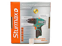 Sturmax CDM3212CLB Акумуляторний безщітковий шуруповерт 12В + 1 акумулятор 2.0Аг та зарядний пристрій., фото 9