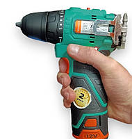 Sturmax CDM3212CLB Акумуляторний безщітковий шуруповерт 12В + 1 акумулятор 2.0Аг та зарядний пристрій., фото 4