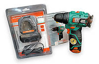 Sturmax CDM3212CLB Акумуляторний безщітковий шуруповерт 12В + 1 акумулятор 2.0Аг та зарядний пристрій., фото 3
