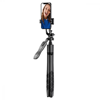 Штатив трипод для телефона та камери з різьбою 1/4 дюйми Proove MegaStick Selfie Stick Tripod 1530mm (чорний)
