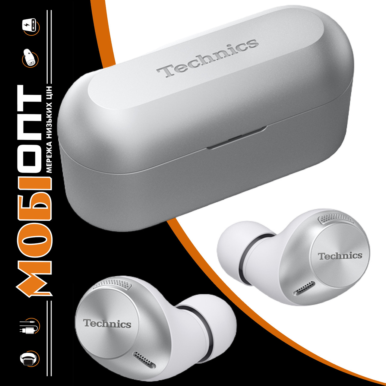TWS Technics EAH-AZ40M2GS silver UA, фото 1