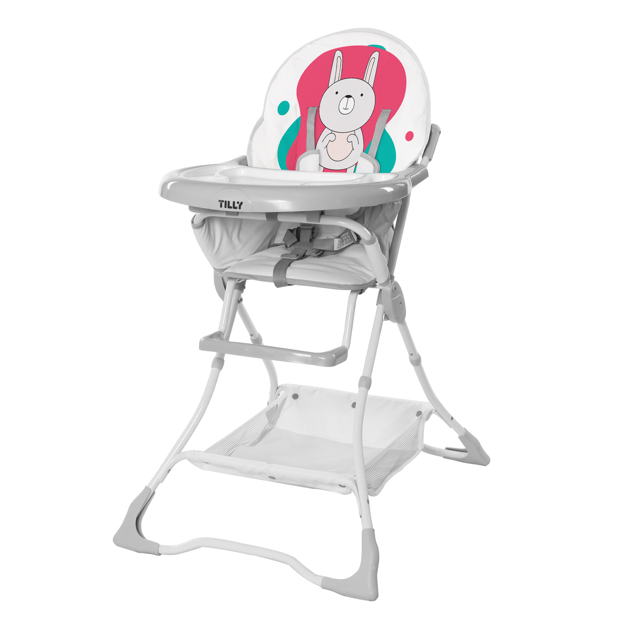 Стільчик для годування TILLY Buddy T-633/2, Grey Rabbit