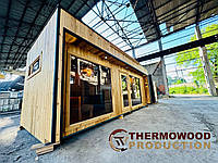 Преміум гостьовий будинок з сауною Sauna House від виробника Thermowood Production – Ваш ідеальний простір для релаксу та стильного відпочинку! Відео