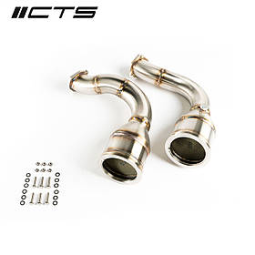 Даунпайпи зі спортивними каталізаторами CTS TURBO AUDI SQ7/SQ8/RSQ8/URUS/CAYENNE TURBO 4.0T V8