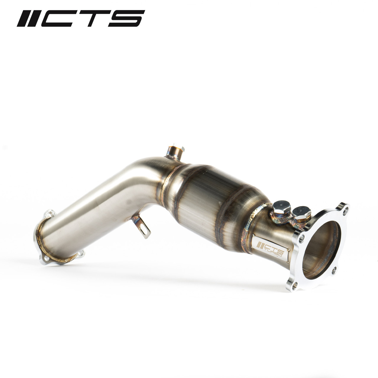 Даунпайп із спортивним каталізатором CTS TURBO B8/B8.5 AUDI A4/A5/ALLROAD/Q5 1.8T/2.0T