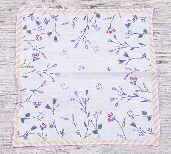 Носові хустки бавовна розмір 30 на 30 см (від 10 шт.)