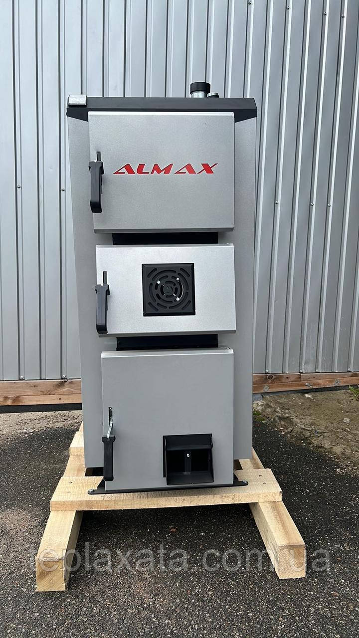 Твердопаливний котел тривалого горіння Almax (Алмакс) class C 16 кВт з автоматикою