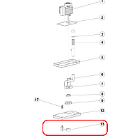 Поплавок із клапаном для льодогенератора Brema, NTF, Electrolux, Zanussi (арт. 10188), фото 3