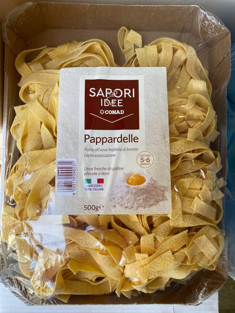 Макарони гнізда 😍 Sapori Idee Pappardelle 500г. Італія