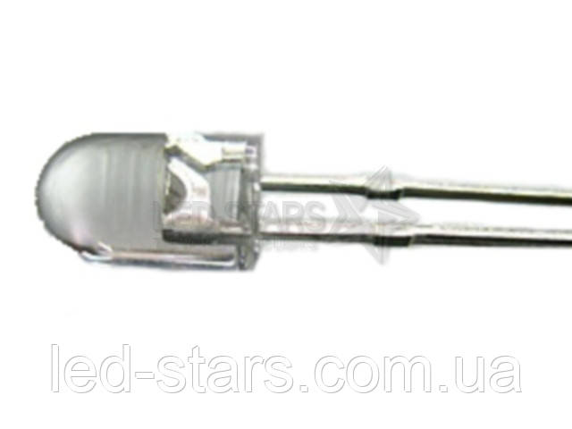 Світлодіод холодно-білий FYL-5083 UWC* (овальний, прозорий), 30°/75° FORYARD