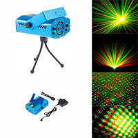 Лазерна світломузика Mini Laser 2 кольори