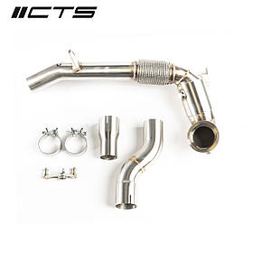 Даунпайп із спортивним каталізатором CTS TURBO EVO4 FWD MK8 VW GTI/8Y AUDI A3
