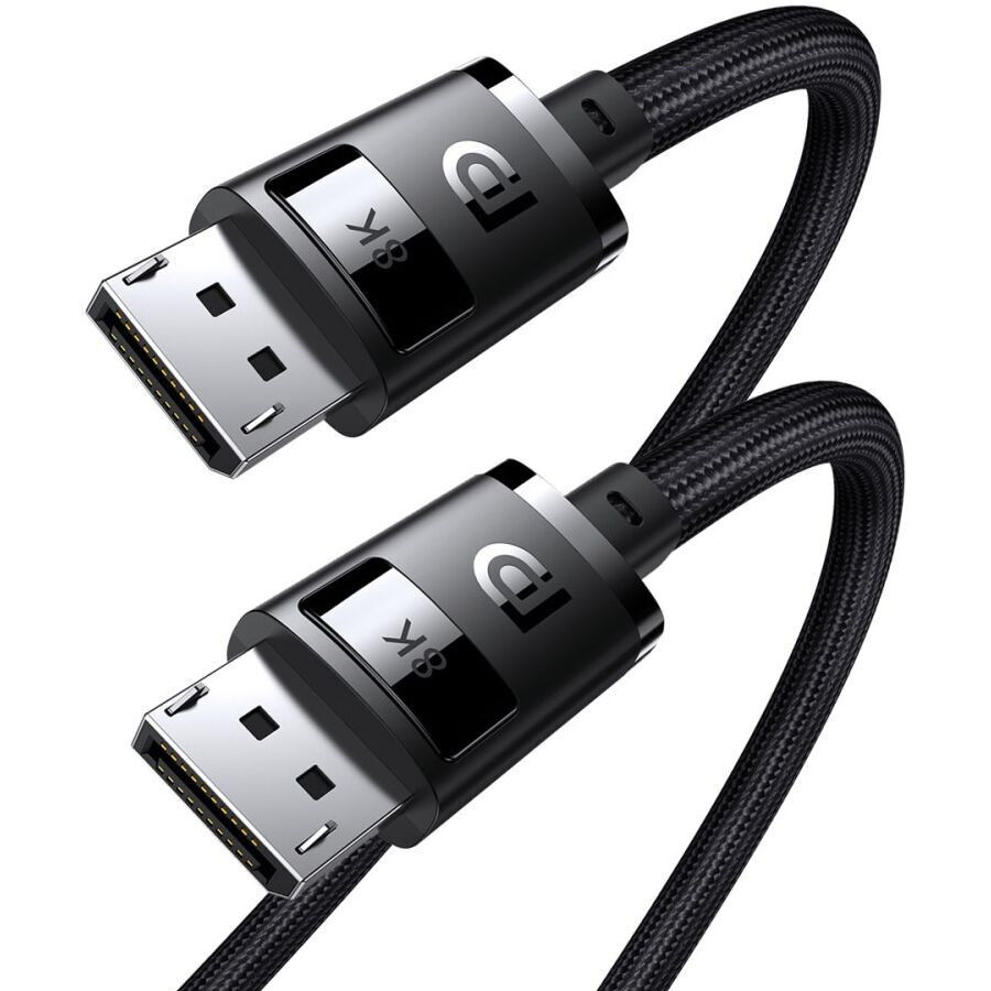 Кабель DisplayPort v1.4 BASEUS High Definition Series DP(male)-DP(male) 8K/60Hz 4K/144Hz HDR 2м (чорний)