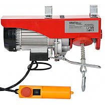 Лебідка електрична універсальна 1300 Вт, 12 м Kraft Dele KD1526 тельфер лебідка електрична, фото 3