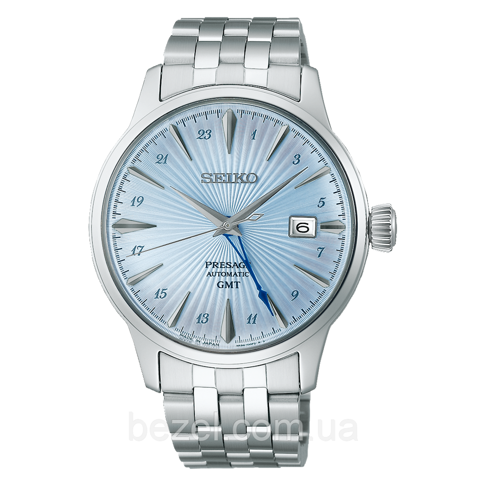 Чоловічий годинник SEIKO PRESAGE SSK037J1 COCKTAIL TIME SKYDIVING GMT, фото 1