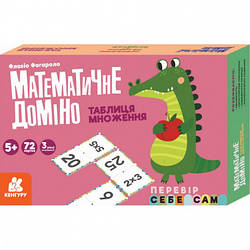 Математичне доміно. Таблиця множення