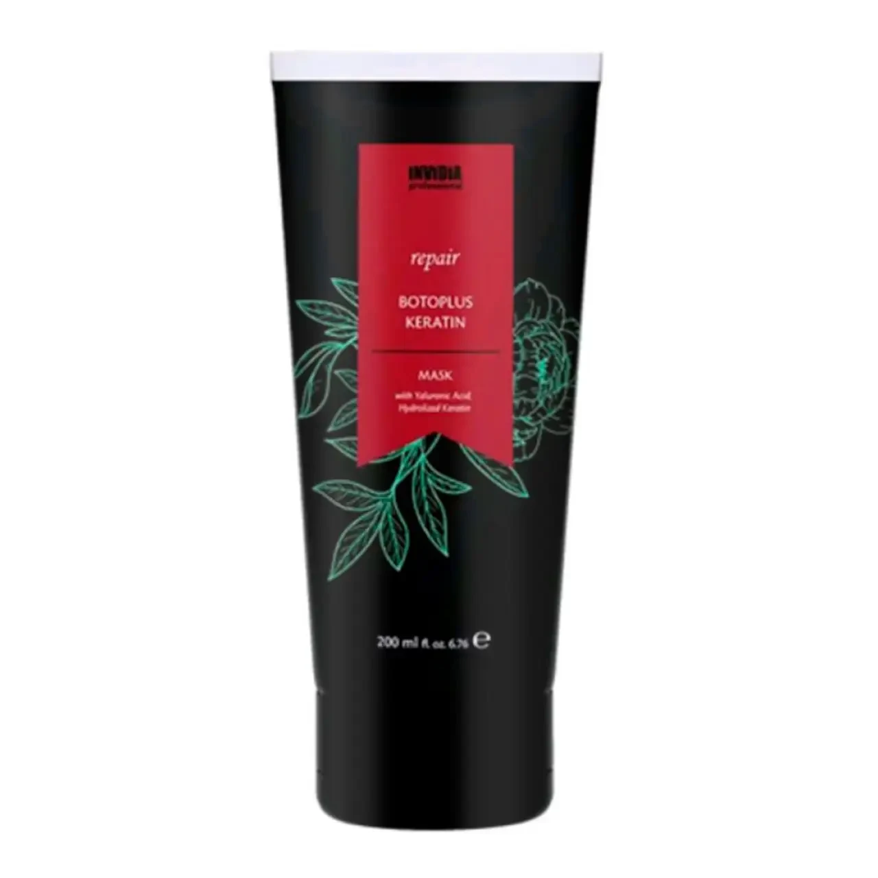 Відновлююча маска Invidia Botoplus Keratin Mask для пошкодженого волосся з кератином 200мл