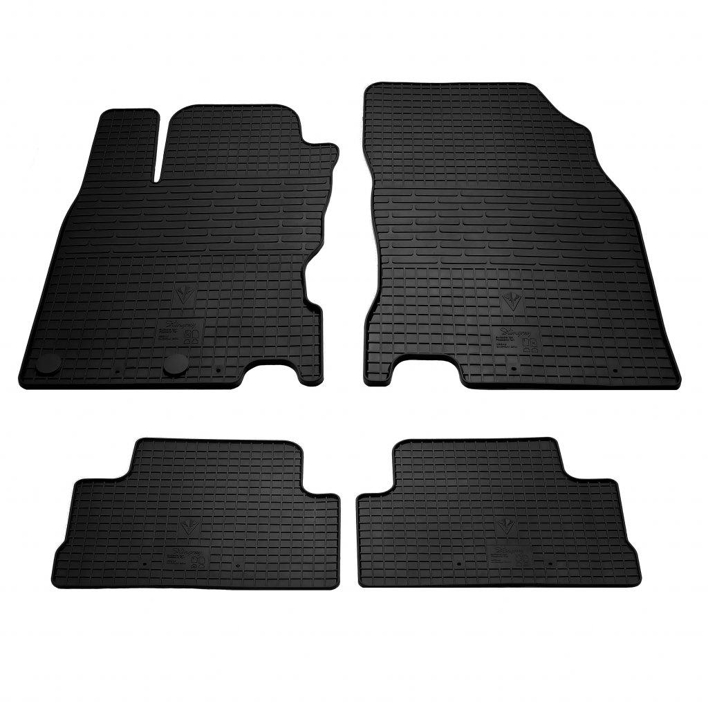 Гумові килимки (4 шт, Stingray Premium) для Nissan Qashqai 2014-2021рр, фото 1