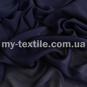 Шифон Темно-синій