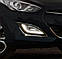 Накладки на протитуманки (2 шт, нерж.) для Hyundai I-30 2012-2017 рр, фото 4
