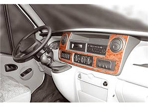 Накладки на панель Дерево для Nissan Interstar 2004-2010 рр