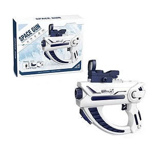 Водяний бластер на акумуляторі з прицілом Water Space Gun CY 001 синій,3+., фото 1