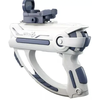 Водяний бластер на акумуляторі з прицілом Water Space Gun CY 001 синій,3+., фото 3