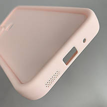 Чохол для Xiaomi Redmi 9C силіконовий чохол з великими бортиками на телефон сяомі редмі 9с рожевий n5v, фото 5