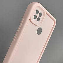 Чохол для Xiaomi Redmi 9C силіконовий чохол з великими бортиками на телефон сяомі редмі 9с рожевий n5v, фото 4