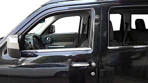 Молдинг скла (нерж) для Dodge Nitro 2007-2024 рр