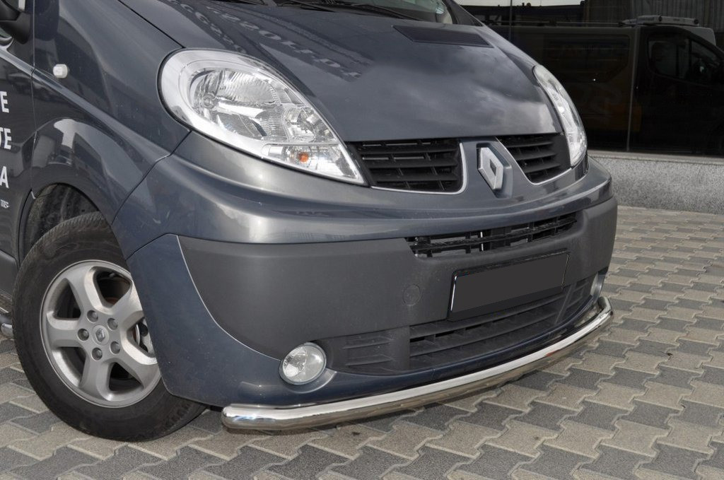 Передній захист ST008 (нерж.) 60 мм для Nissan Primastar 2002-2014рр, фото 1