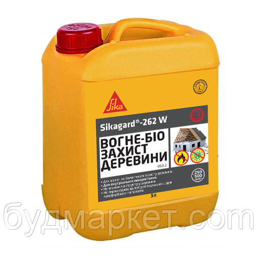 Антисептик Sikagard-262 W Ka "Огнебіозахист" внутрішній 5 л