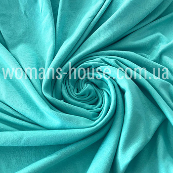 Трикотаж Віскоза стрейч однотон 180 см Туреччина 180 г/м2 М'ятний