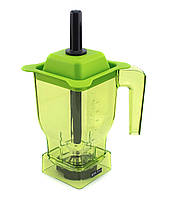 Чаша для блендера JTC, 1.5 літра з ножами, зелена (Бісфенол відсутній)