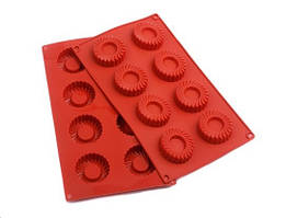 Форма силіконова Профі Саварін 50 мм 8 комірок